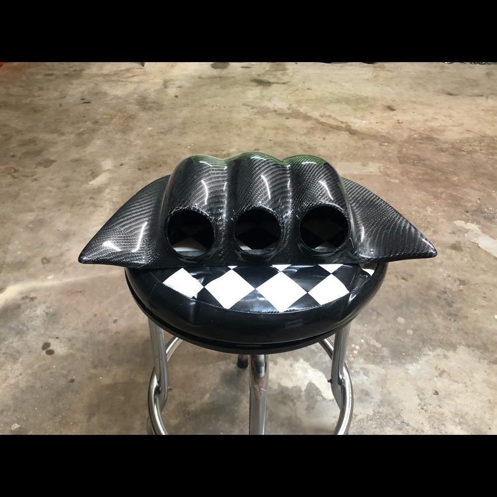 Carbon Fiber gauge pod for 2010-2014 mustangs